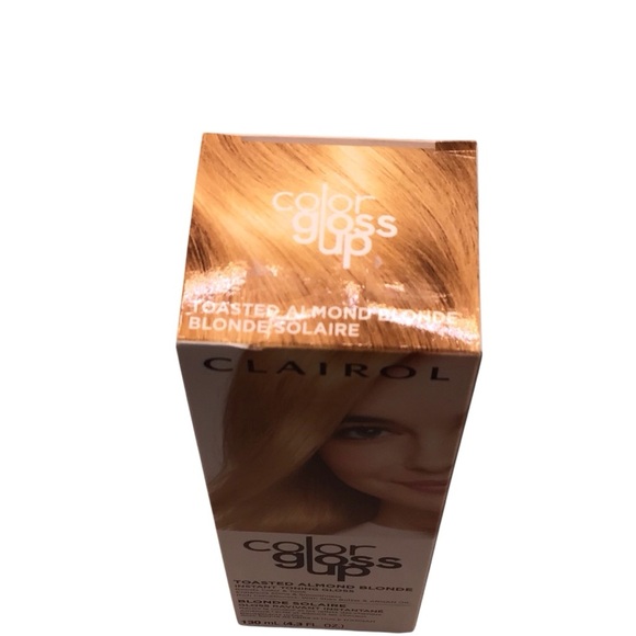 4 Pk Clairol Color Gloss Up Semi-Permanent Toning Hair Dye-Toasted Almond Blonde - Picture 10 of 14